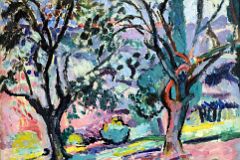 04E Promenade among the Olive Trees - Henri Matisse 1905-06 - Robert Lehman Collection New York Metropolitan Museum Of Art